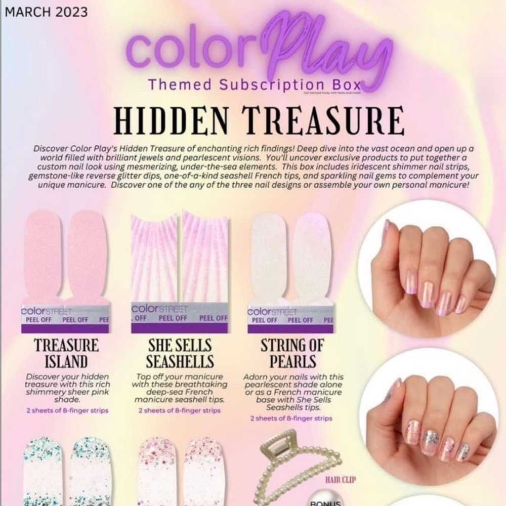 💅COLOR STREET NAIL SUB BOX💅